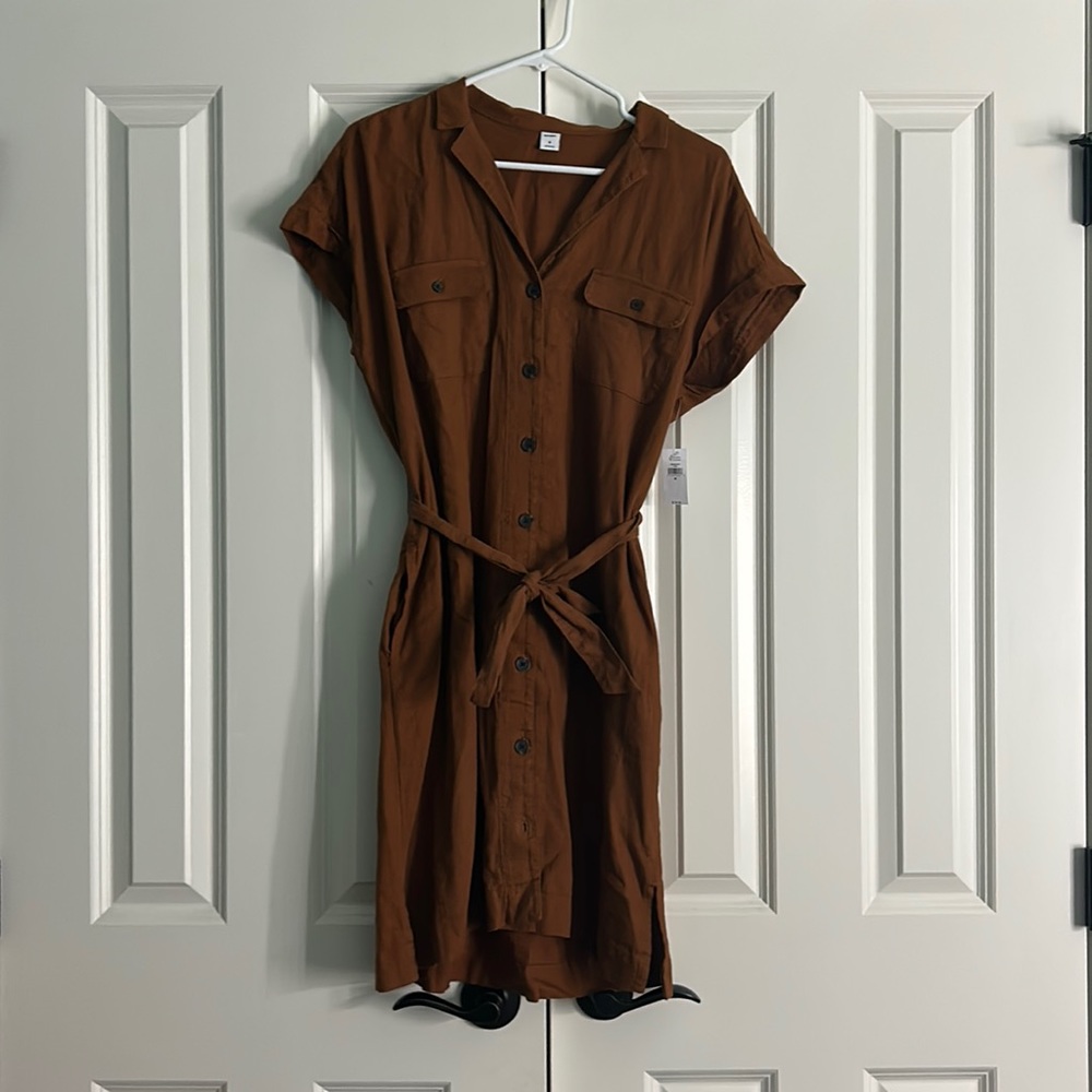 Old Navy Button Up Dress Size Medium